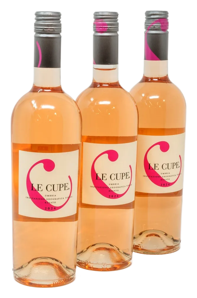 LE CUPE - I.G.T. Umbria Rosato - Biologico