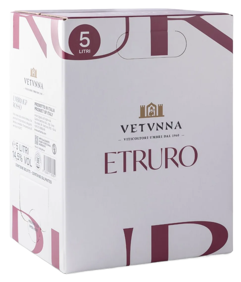 Etruro - Bag in Box - Vino Rosso