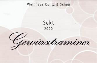 2020er Schweigener Sonnenberg Gewürztraminer Sekt b. A. trocken