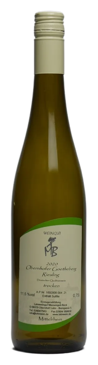 2022er Obernhofer Lahntal Riesling Trocken