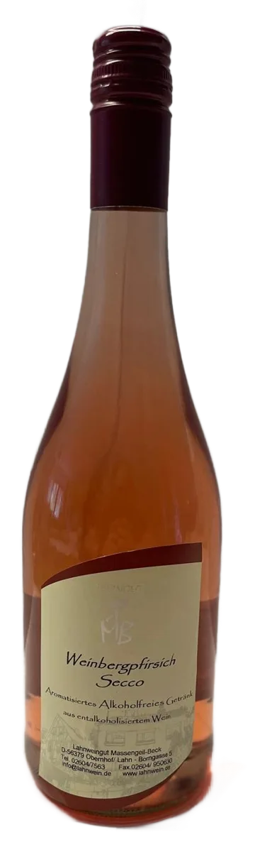 Weinbergpfirsich „SECCO“ Alkoholfrei