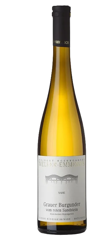 2025er Rüdesheimer Rosengarten Grauer Burgunder vom roten Sandstein Qualitätswein