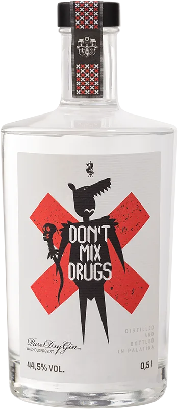 Pure Dry Gin, Don`t mix Drugs