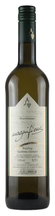 2025er Rheinhessen "magnificus" Riesling QW trocken 0,75l