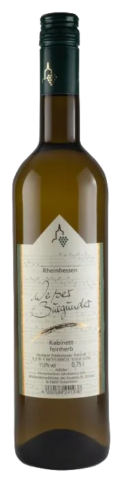 2025er Rheinhessen Weissburgunder Qualitätswein feinherb 0,75l
