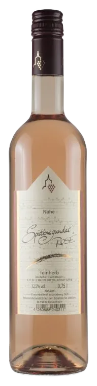 2025er Nahe Spätburgunder Rose Qualitätswein feinherb 0,75l