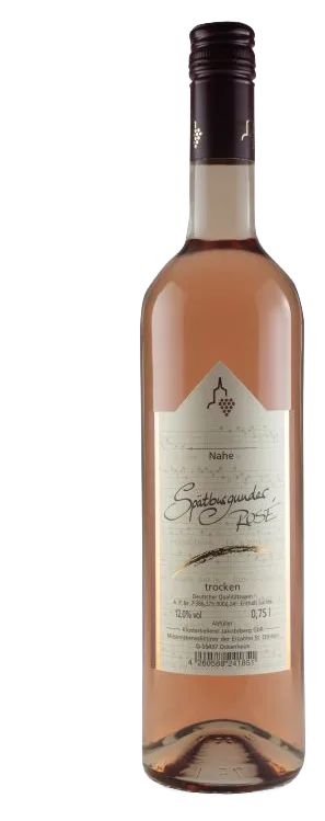 2024er Nahe Spätburgunder Rose Qualitätswein trocken 0,75l