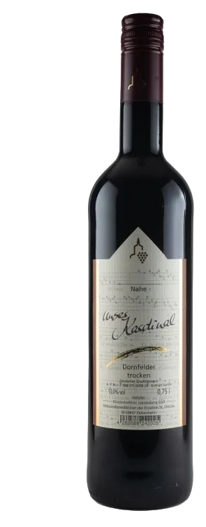 2024er Nahe Dornfelder "Unser Kardinal" Qualitätswein trocken 0,75l