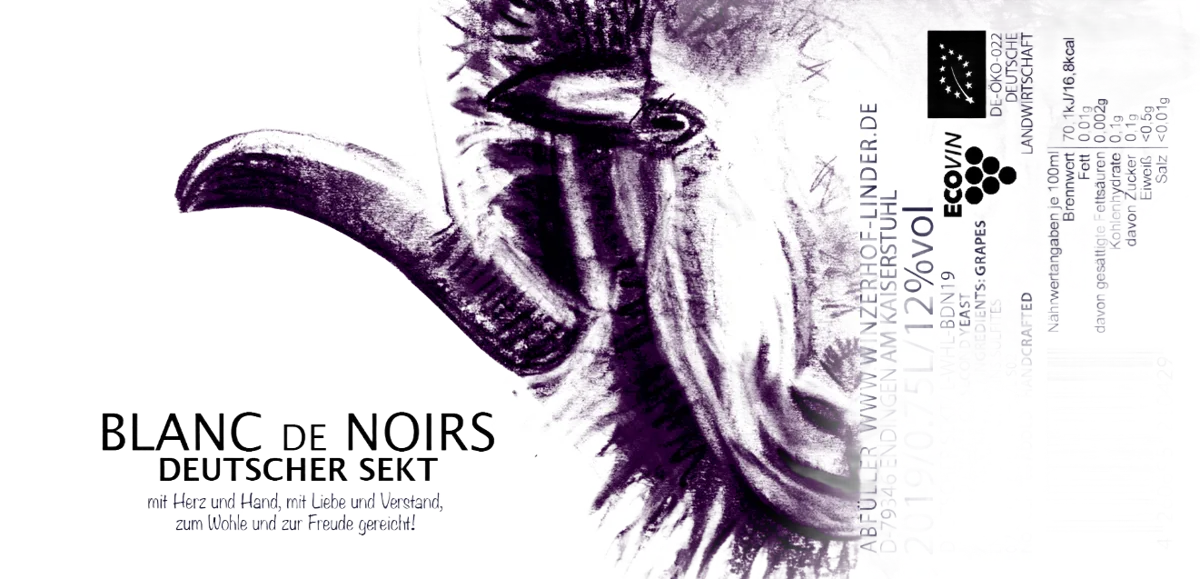 BIO – Sekt Blanc de Noirs – Brut Nature 48 Monate