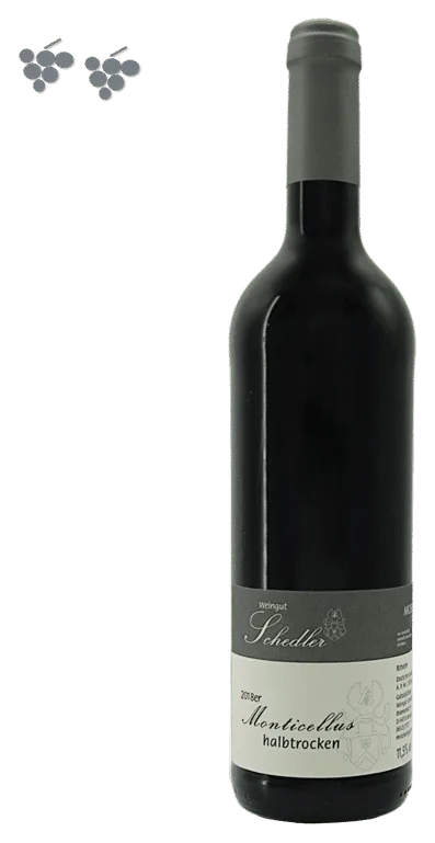 2021er Monticellus Rotwein-Cuvée halbtrocken