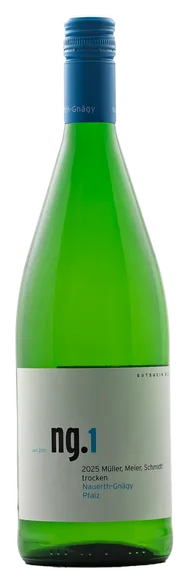 2025 Müller, Meier, Schmidt! Müller-Thurgau trocken