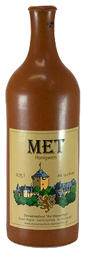 Met - Steingutflasche