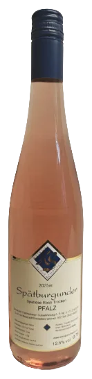 2025er Spätburgunder rosé Spätlese feinherb