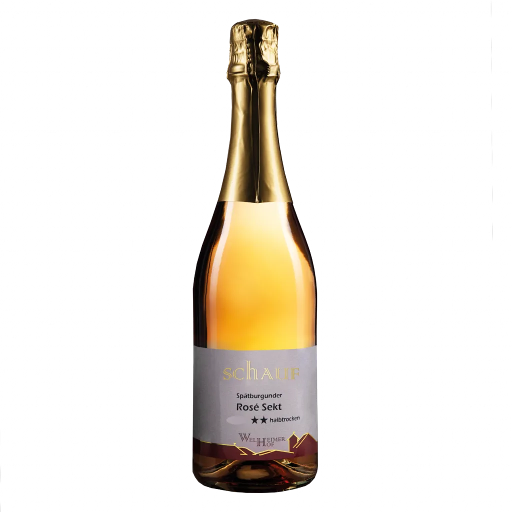 Spätburgunder "Rosé" Sekt halbtrocken