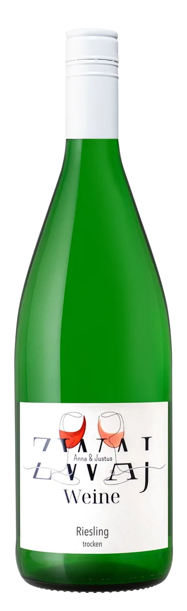 Riesling trocken – LITERFLASCHE