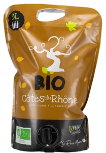 Vin Pouch 3L – Côtes du Rhône BIO - Rouge