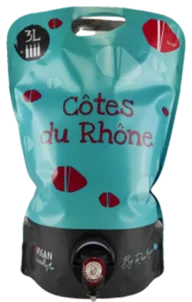 Vin Pouch 3L – Côtes du Rhône - Rouge