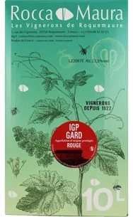 BIB 10L – IGP Gard - Rouge