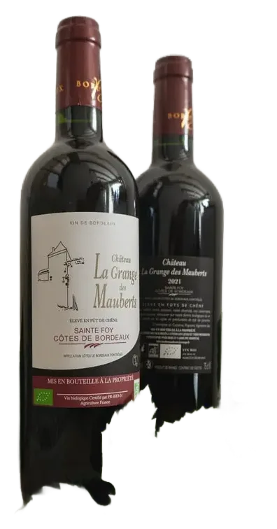La Grange des Mauberts rouge sans sulfites