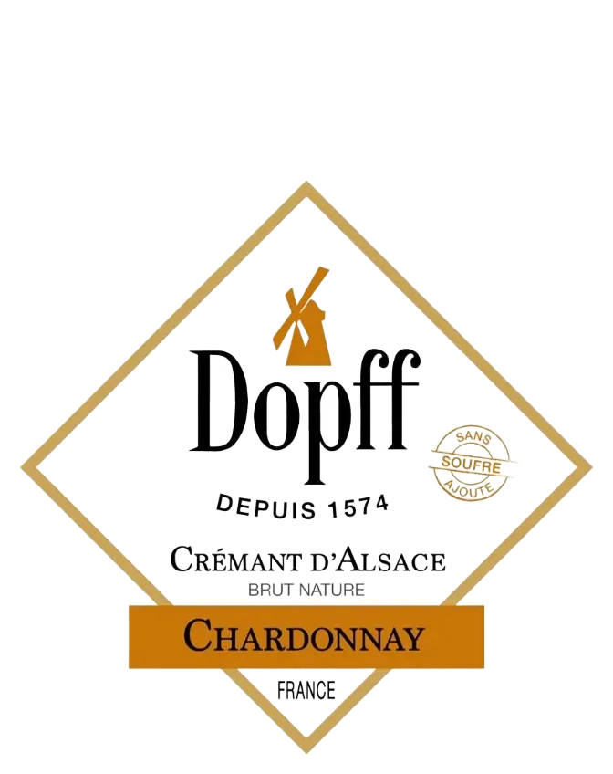 Crémant Chardonnay - Sans Soufre Ajouté