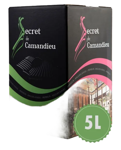 Bag in box Secret de Camandieu Blanc 5L