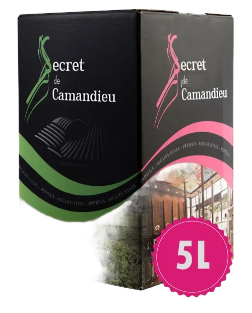 Bag in box Secret de Camandieu Rosé 5L