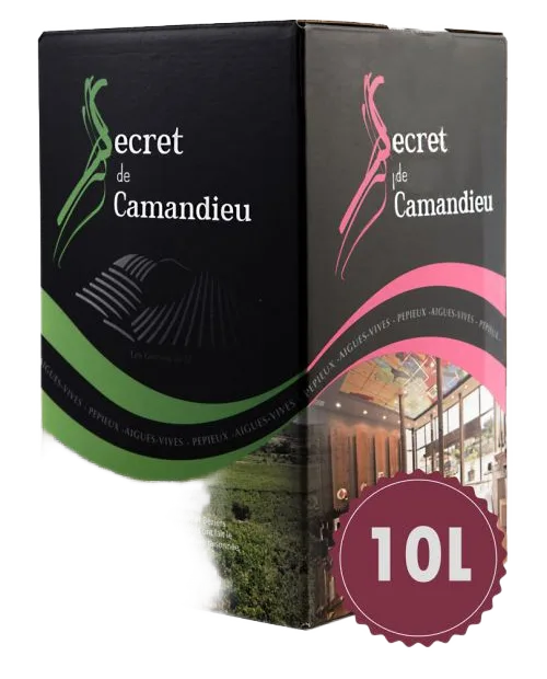 Bag-In-Box Secret Camandieu Rouge 10l