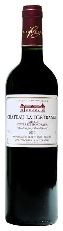 Chateau La Bertrande Vin rouge Cadillac Côte de Bordeaux