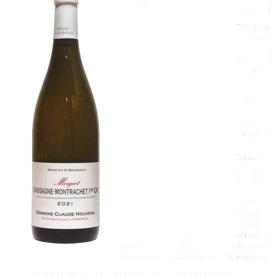Chassagne-Montrachet 1er Cru Morgeot