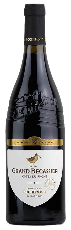 Grand Bécassier : vin rouge Côtes-du-Rhône