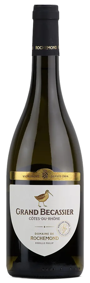 Grand Bécassier : vin blanc Côtes-du-Rhône
