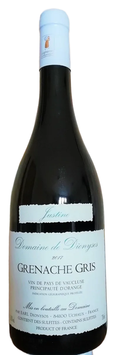 Vin IGP Grenache Gris Justine