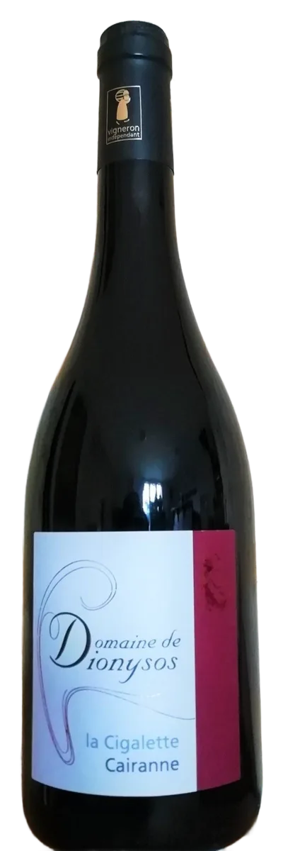 Vin rouge AOC Cairanne La Cigalette
