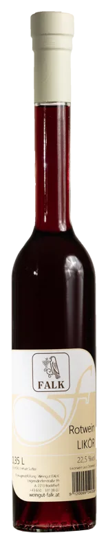 Rotweinlikör