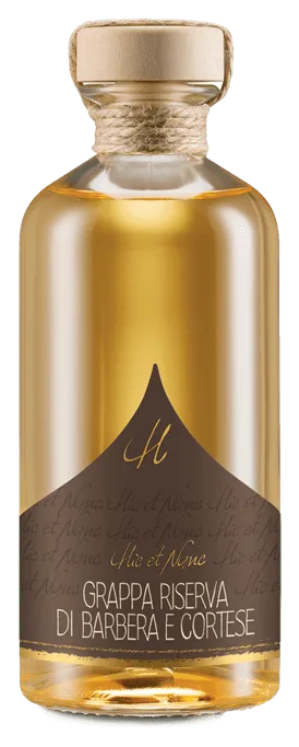 Grappa Riserva di Barbera e Cortese Monferrato