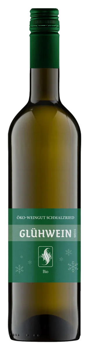 Glühweinflasche Weiß