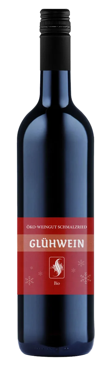 Glühweinflasche Rot