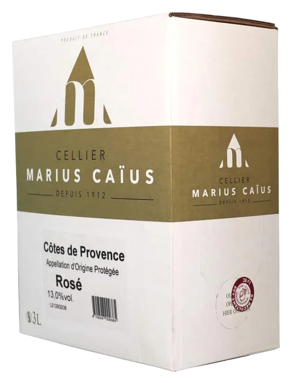 Bag in Box Côtes de Provence Rosé