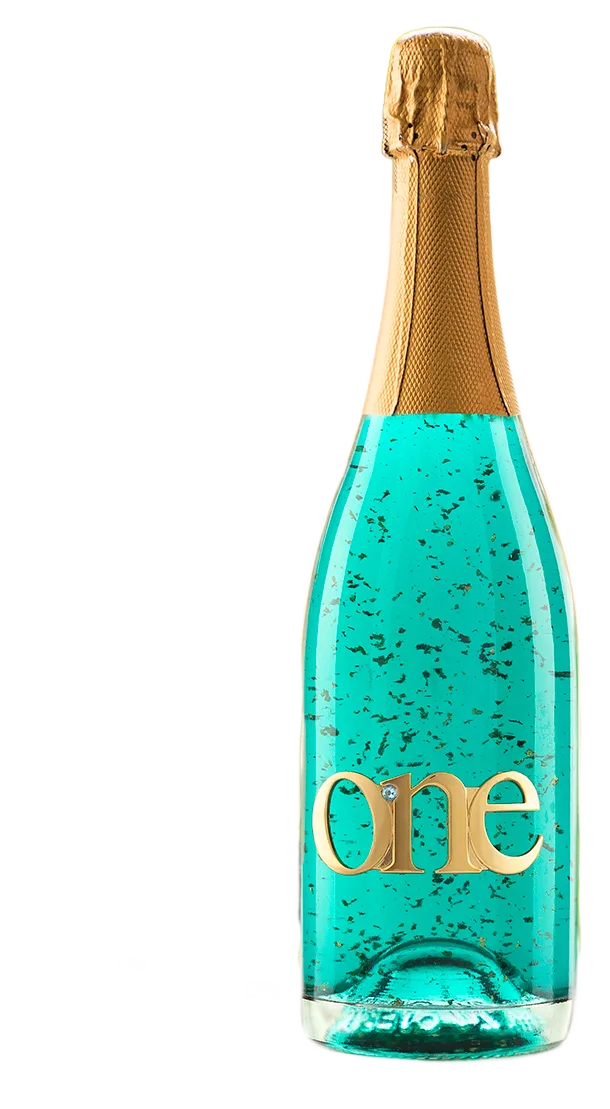 One gold blue