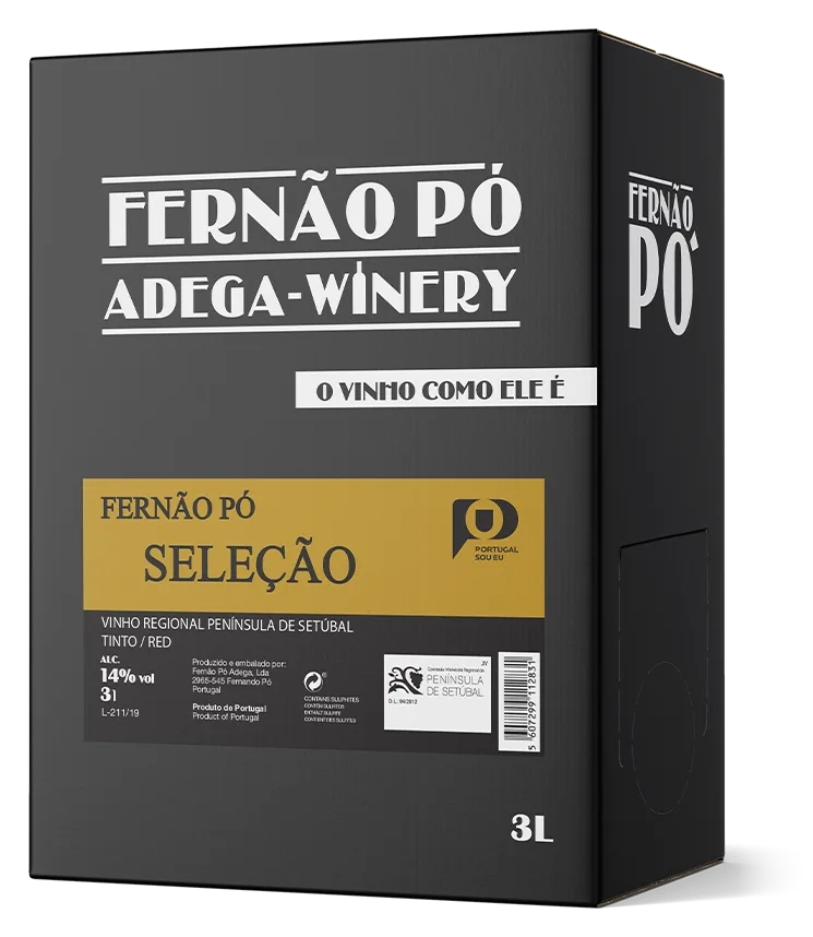 Fernão Pó Reserva Tinto Bag in Box