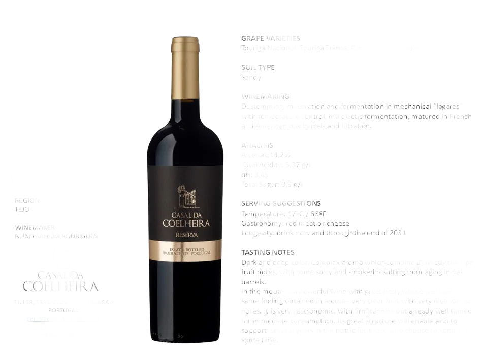 Casal da Coelheira Reserva Tinto