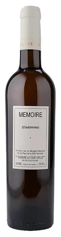 Vin rare "Mémoire d'Automnes"