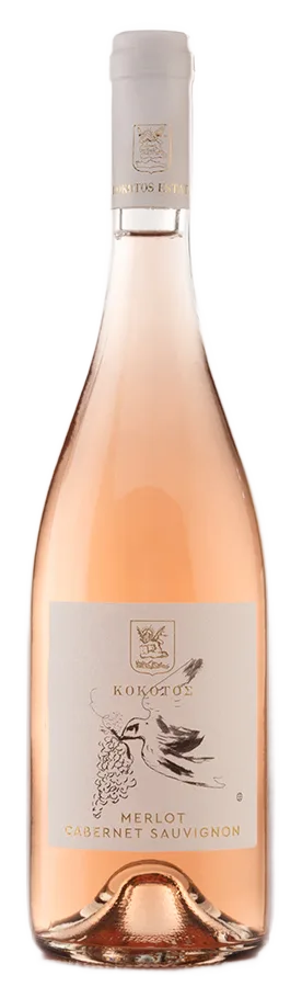 Roze, Merlot-Cabernet Sauvignon, "Kleftra Kissa" (Ροζέ, Merlot-Cabernet Sauvignon, "Κλέφτρα Κίσσα")