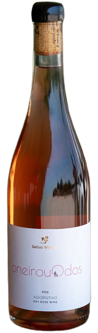 Oneiroy Odos Oinos Roze Xiros Agiorgitiko (Ονειρού Οδός Οίνος Ροζέ Ξηρός Αγιωργίτικο)