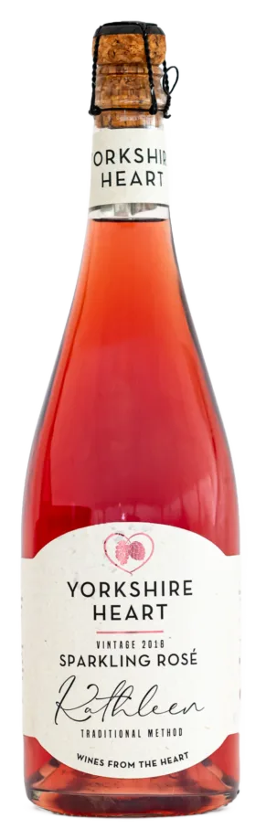 Yorkshire Heart Kathleen Sparkling Rose Wine