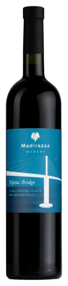 Pelješac most Crno vino Vinarija Madirazza