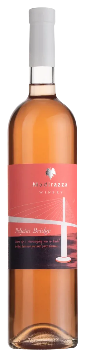 Pelješac most Rose vino Vinarija Madirazza