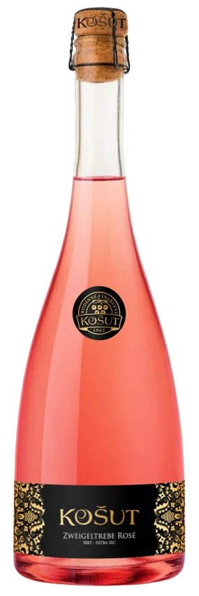 Zweigeltrebe Rosé SEKT – jakostní šumivé víno 2021 extra sec