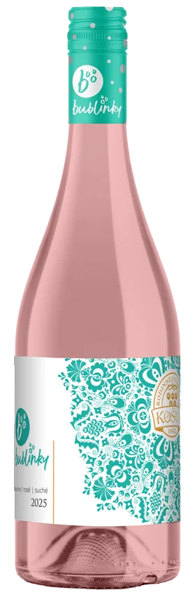 BUBLINKY ROSÉ – perlivé moravské zemské víno 2025 suché