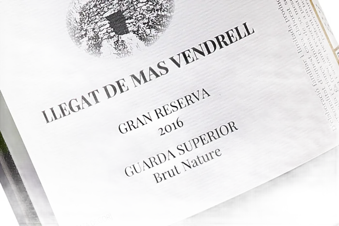 LLEGAT DE MAS VENDRELL – BRUT NATURE GRAN RESERVA